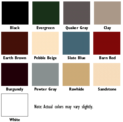 Carport Colors